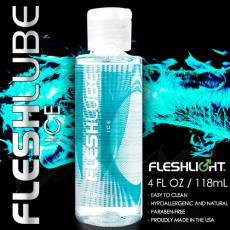 美國Fleshlight-Fleshlube Ice 水性涼感潤滑液-4oZ/118ML(特)