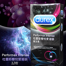 英國Durex-雙悅愛潮裝衛生套12入(飆風碼+顆粒螺紋+舒...